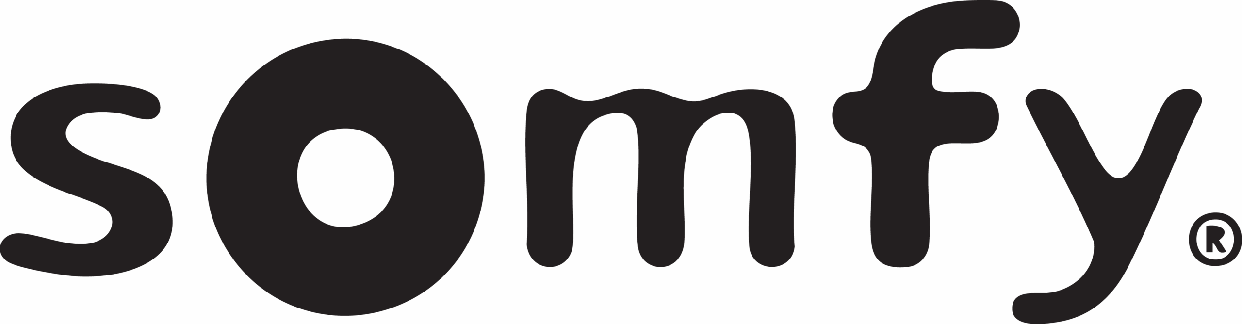 Logo di Somfy, tecnologia per la casa.