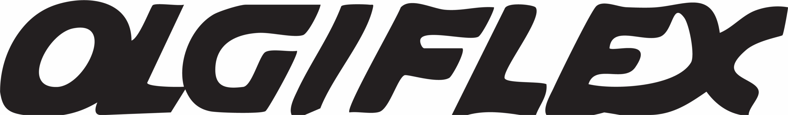 Logo di un'azienda moderna OLGIFLEX