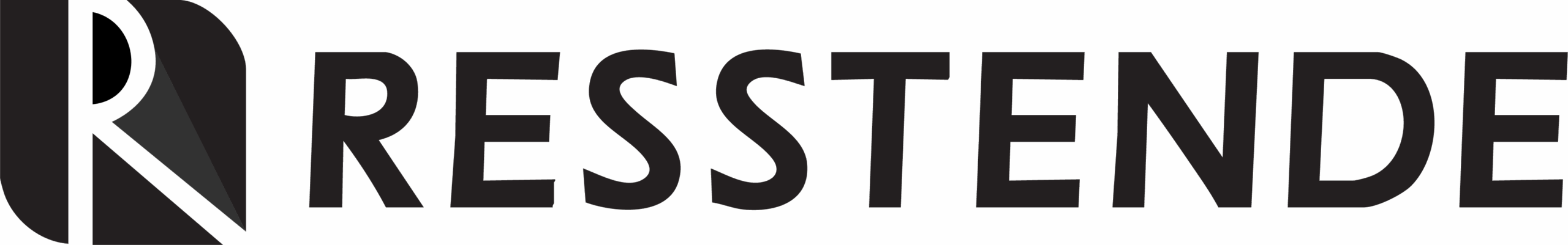 Logo moderno e stilizzato di Resstende