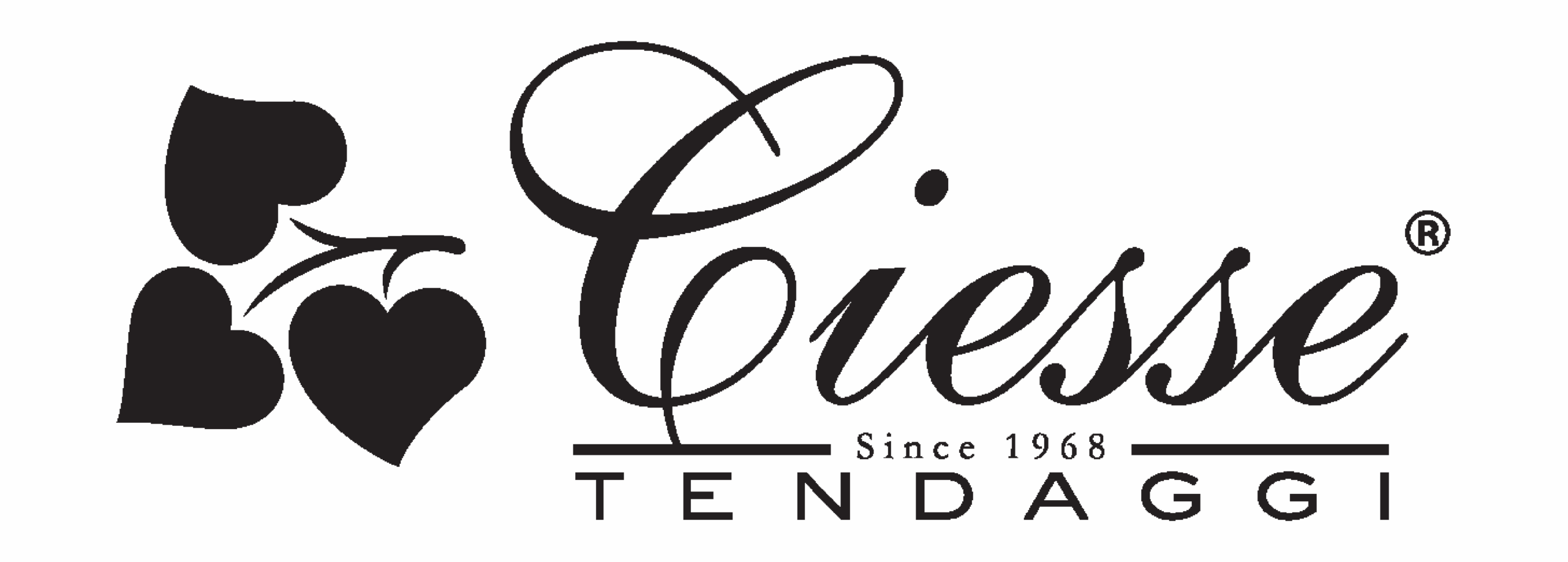 Logo di Ciesse Tendaggi, eleganza classica.