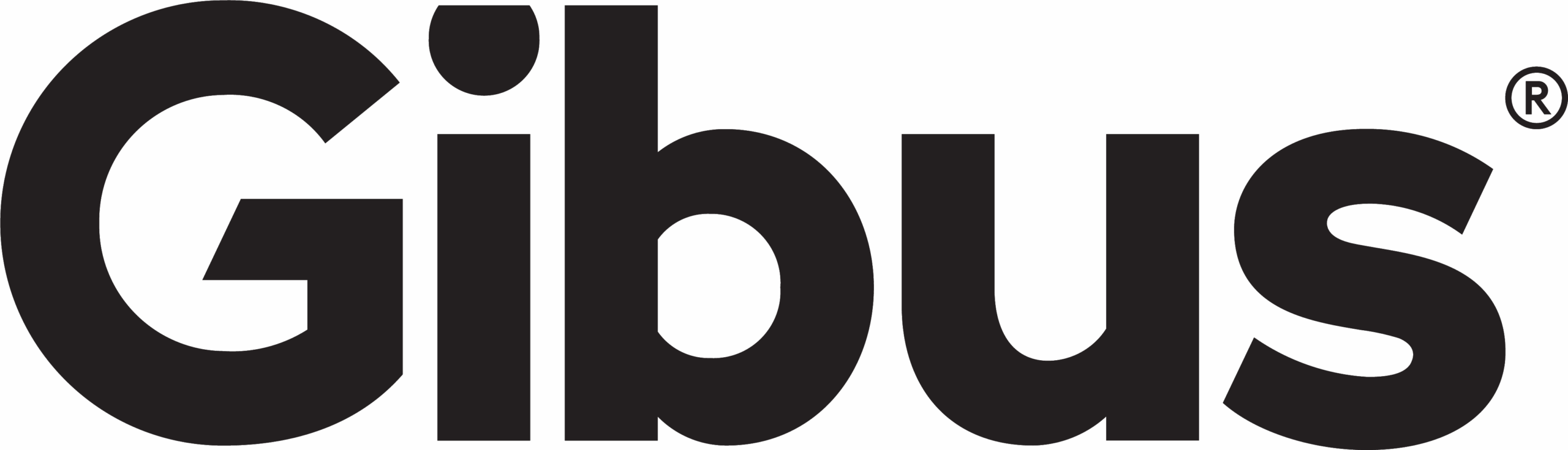 Logo di Gibus su sfondo bianco