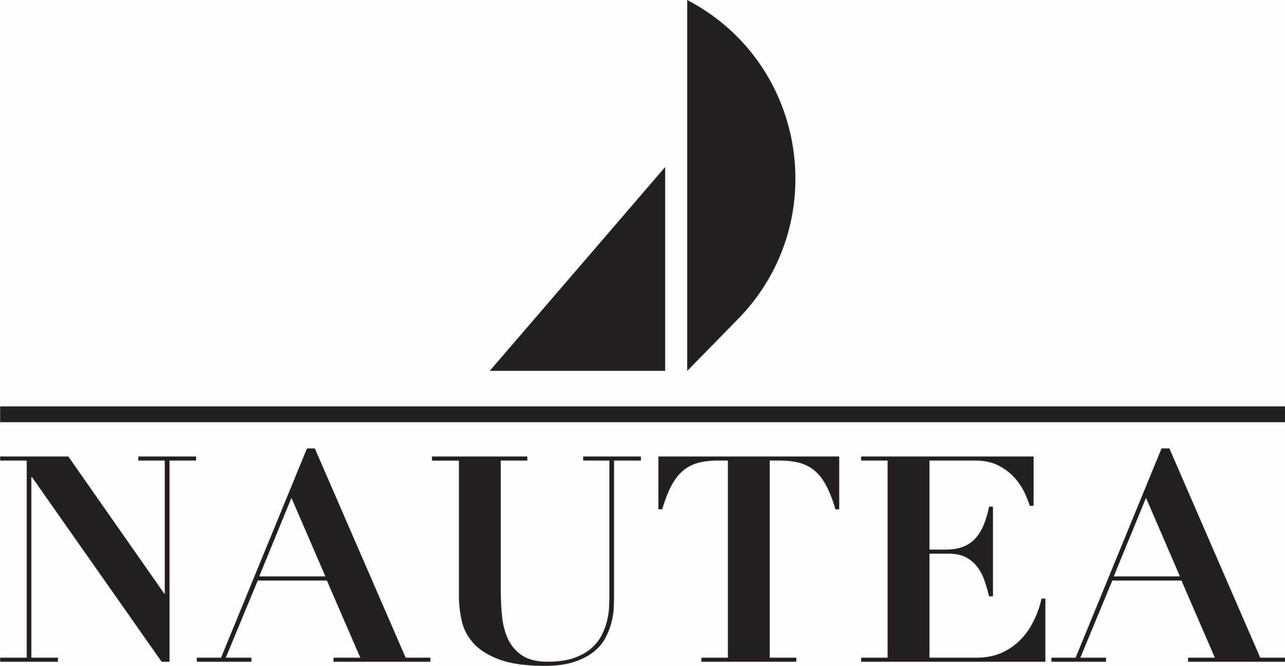 Logo elegante di Nautea